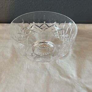 Waterford Crystal vintage collectible Lismore nut/candy/dip bowl